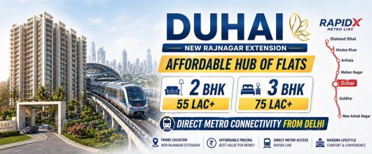 Duhai – The New Rajnagar Extension of Ghaziabad: The Next Affordable Housing Hub
