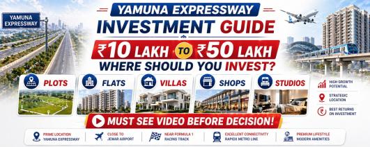 Where to Invest Rs 10–50 Lakhs on Yamuna Expressway (2026 Guide)